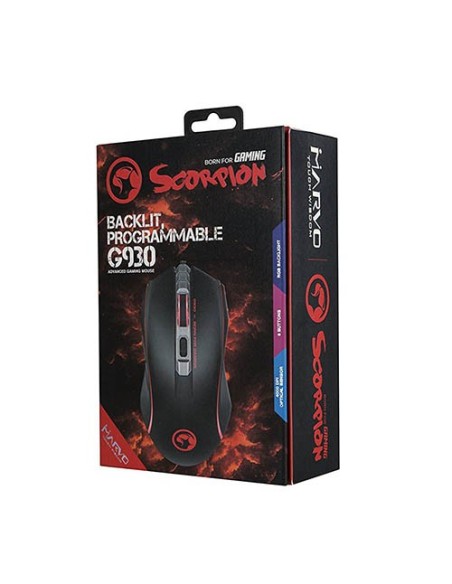 Scorpion RATÓN GAMING LED (MA-G930)