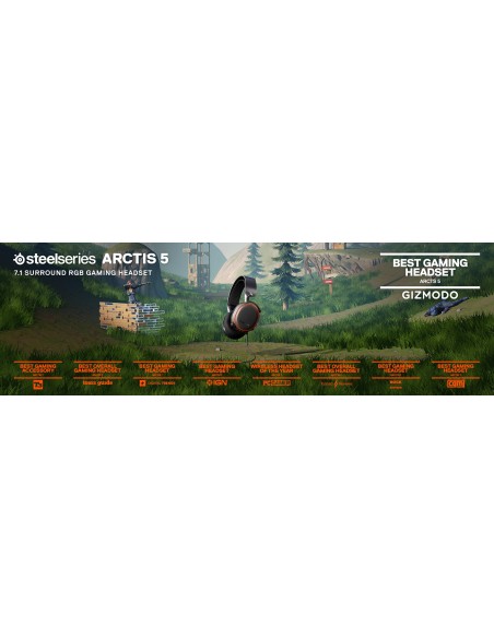 Steelseries Arctis 5 Auriculares Diadema Conector de 3,5 mm Negro