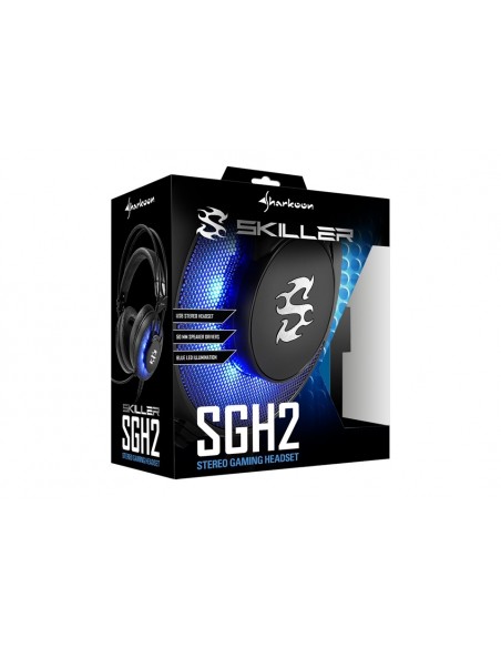 Sharkoon SKILLER SGH2 Auriculares Diadema Negro
