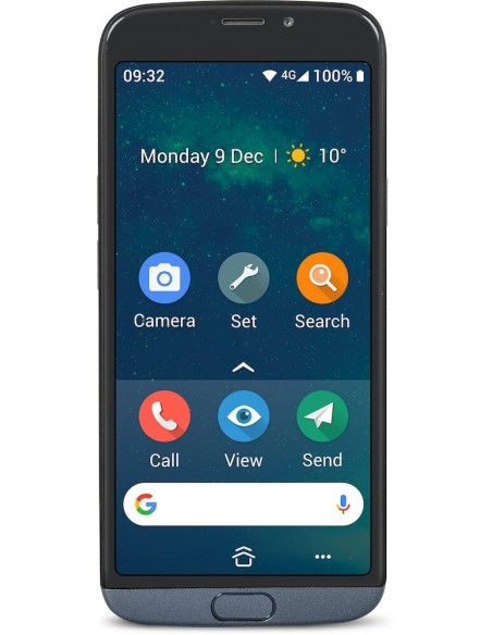 Doro 8050 13,8 cm (5.45") SIM única Android 9.0 4G USB Tipo C 2 GB 16 GB 3000 mAh Negro