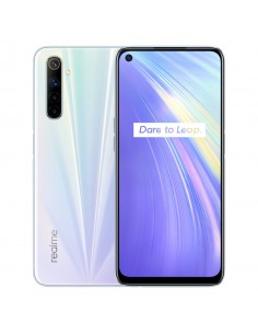 realme 6 16,5 cm (6.5") SIM doble Android 10.0 4G USB Tipo C 4 GB 128 GB 4300 mAh Blanco