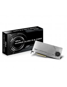 Asrock Hyper Quad M.2 tarjeta y adaptador de interfaz Interno