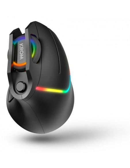 Krom Kaox ratón mano derecha USB tipo A Óptico 6400 DPI