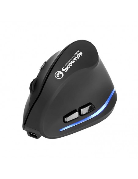 Scorpion MA-M703W ratón mano derecha RF inalámbrico Óptico 2400 DPI