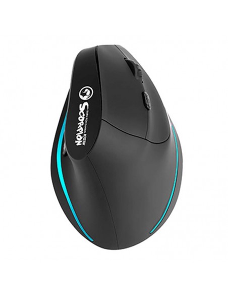 Scorpion MA-M703W ratón mano derecha RF inalámbrico Óptico 2400 DPI