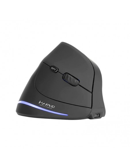 Scorpion MA-M703W ratón mano derecha RF inalámbrico Óptico 2400 DPI