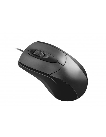 NATEC Ruff ratón Ambidextro USB tipo A Óptico 1000 DPI