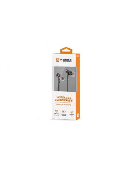 NATEC Extreme Media NSL-1337 auricular y casco Auriculares Dentro de oído Bluetooth Negro