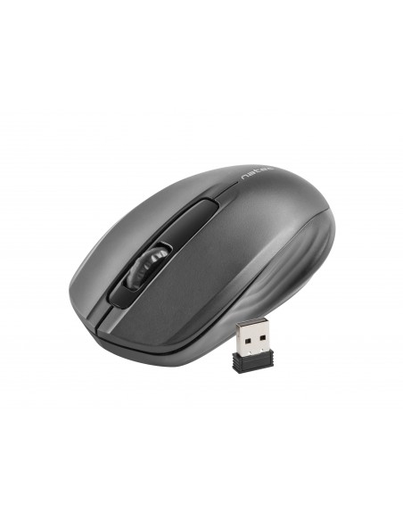 NATEC JAY ratón Ambidextro RF inalámbrico Óptico 1600 DPI