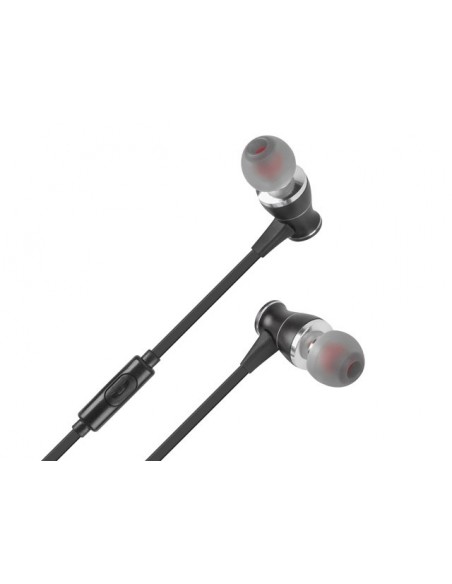 NATEC Extreme Media NSL-1336 auricular y casco Auriculares Dentro de oído Conector de 3,5 mm Negro