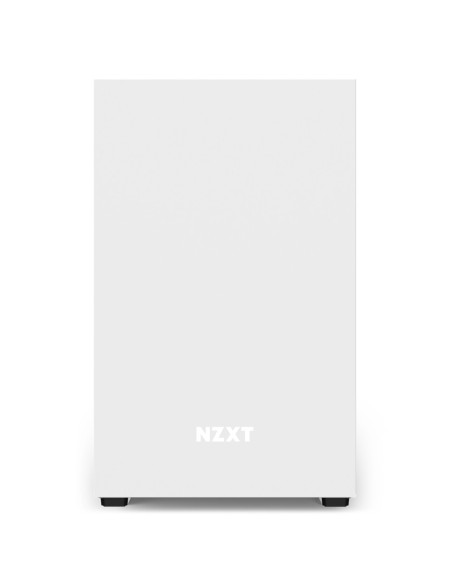 NZXT H210i Matte White Mini Tower Negro, Blanco