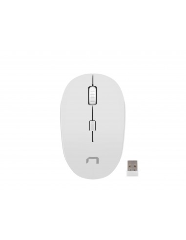 NATEC Martin ratón mano derecha RF inalámbrico Óptico 1600 DPI