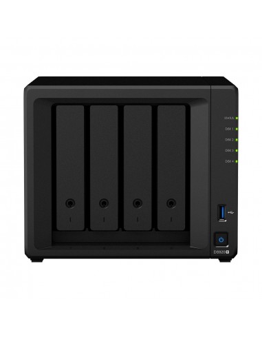Synology DiskStation DS920+ servidor de almacenamiento NAS Mini Tower Ethernet Negro J4125