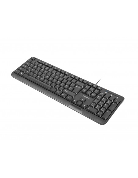 NATEC Trout teclado USB QWERTY Portugués Negro