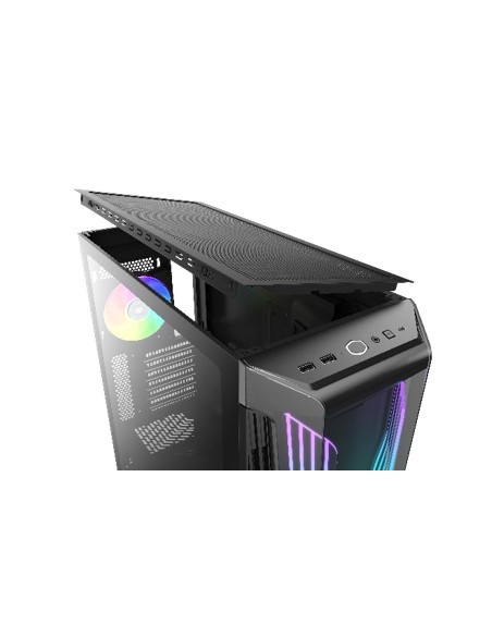 Cooler Master MasterBox 540 Escritorio Negro, Transparente