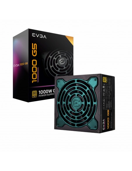 EVGA 220-G5-1000-X2 unidad de fuente de alimentación 1000 W 20+4 pin ATX ATX Negro