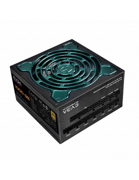 EVGA 220-G5-1000-X2 unidad de fuente de alimentación 1000 W 20+4 pin ATX ATX Negro