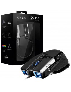 EVGA X17 ratón Ambidextro USB tipo A Óptico 16000 DPI