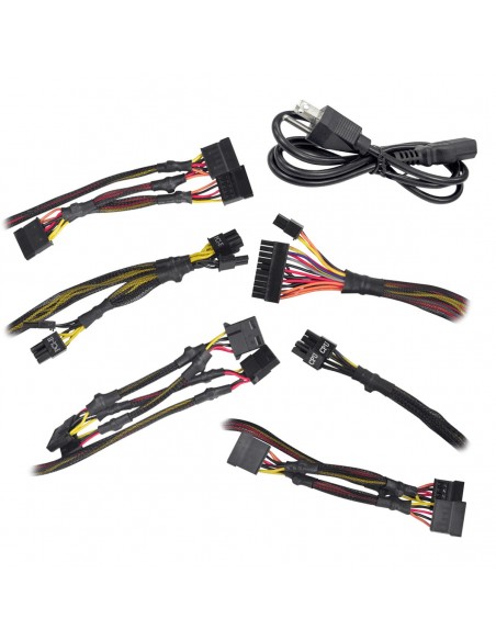 EVGA 500 W1 unidad de fuente de alimentación 500 W 20+4 pin ATX ATX Negro