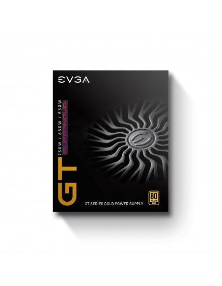 EVGA SuperNOVA 750 GT unidad de fuente de alimentación 750 W 24-pin ATX ATX Negro