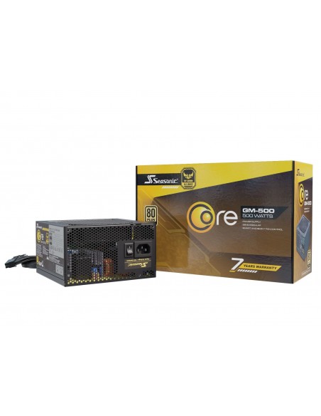 Seasonic SSR-500LM unidad de fuente de alimentación 500 W 20+4 pin ATX ATX Negro