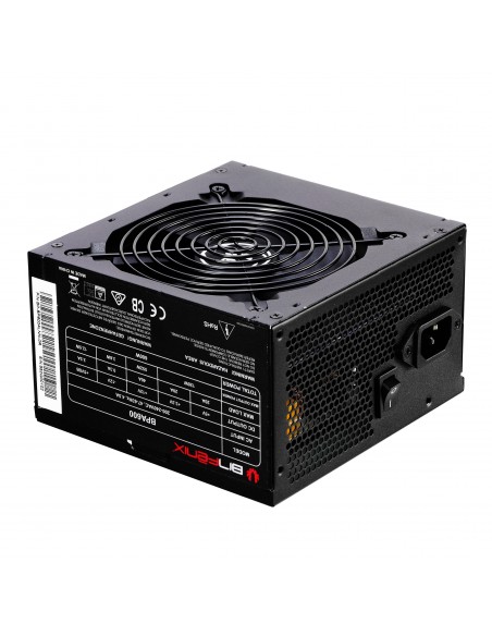 BitFenix BPA600 unidad de fuente de alimentación 600 W ATX Negro