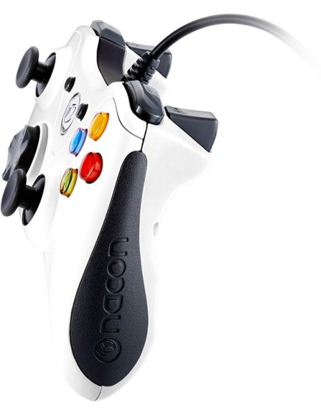 NACON PCGC-100WHITE mando y volante Blanco USB Gamepad Analógico PC