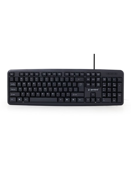 Gembird KB-U-103-ES teclado USB Español Negro