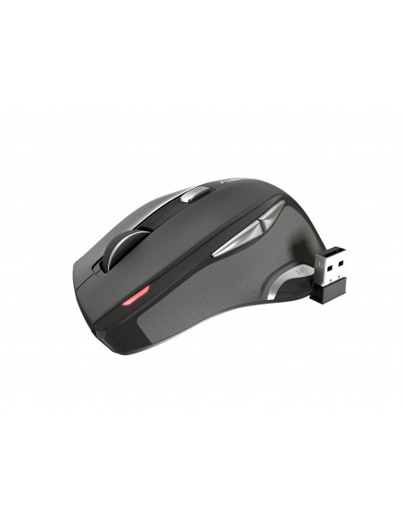 NATEC Jaguar ratón mano derecha RF inalámbrico 2400 DPI