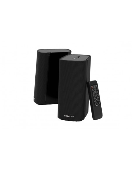 Creative Labs T100 Rango completo Negro Inalámbrico y alámbrico 20 W