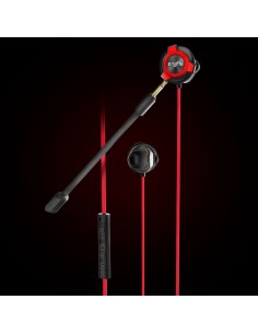 Energy Sistem ESG 1 DUAL DRIVER Auriculares Dentro de oído Conector de 3,5 mm Negro, Rojo