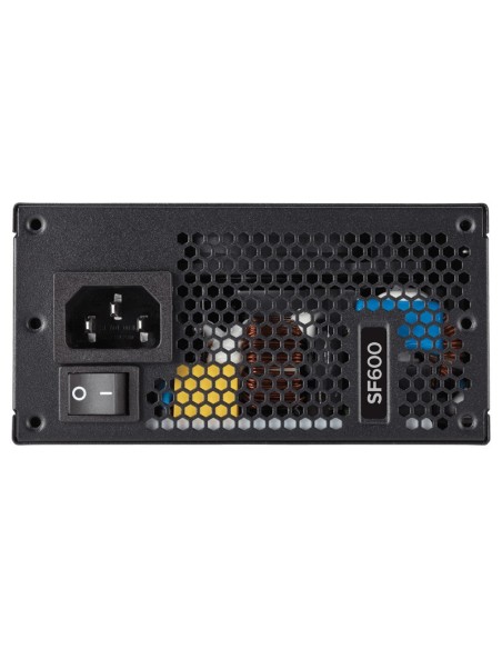 Corsair SF600 unidad de fuente de alimentación 600 W 24-pin ATX SFX Negro