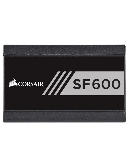 Corsair SF600 unidad de fuente de alimentación 600 W 24-pin ATX SFX Negro