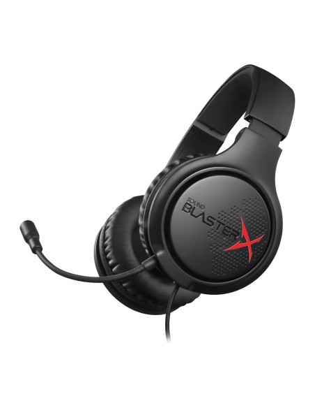 Creative Labs SOUND BLASTERX H3 Auriculares Diadema Conector de 3,5 mm Negro