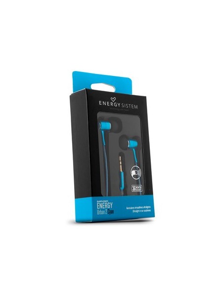 Energy Sistem Urban 2 Auriculares Dentro de oído Conector de 3,5 mm Cian