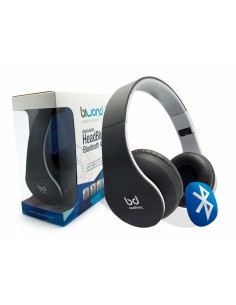 Biwond HeadBluex Auriculares Diadema Conector de 3,5 mm Micro USB Bluetooth Negro