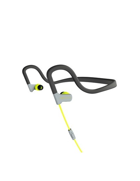 Energy Sistem 429363 auricular y casco Auriculares gancho de oreja, Dentro de oído Conector de 3,5 mm Amarillo