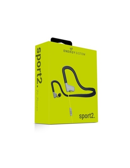 Energy Sistem 429363 auricular y casco Auriculares gancho de oreja, Dentro de oído Conector de 3,5 mm Amarillo