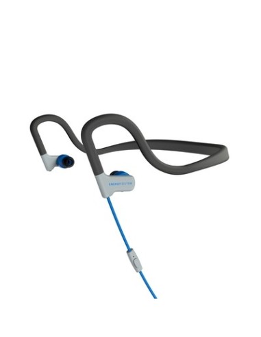 Energy Sistem 429370 auricular y casco Auriculares gancho de oreja, Dentro de oído Conector de 3,5 mm Azul