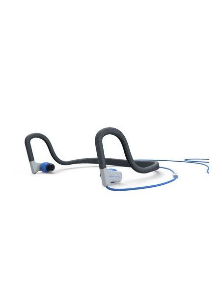 Energy Sistem 429370 auricular y casco Auriculares gancho de oreja, Dentro de oído Conector de 3,5 mm Azul