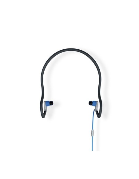 Energy Sistem 429370 auricular y casco Auriculares gancho de oreja, Dentro de oído Conector de 3,5 mm Azul