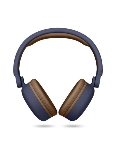 Energy Sistem 444885 auricular y casco Auriculares Diadema Conector de 3,5 mm MicroUSB Bluetooth Azul, Marrón