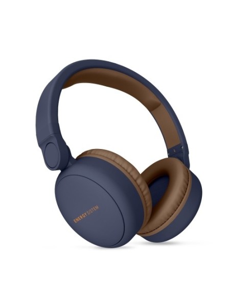 Energy Sistem 444885 auricular y casco Auriculares Diadema Conector de 3,5 mm MicroUSB Bluetooth Azul, Marrón