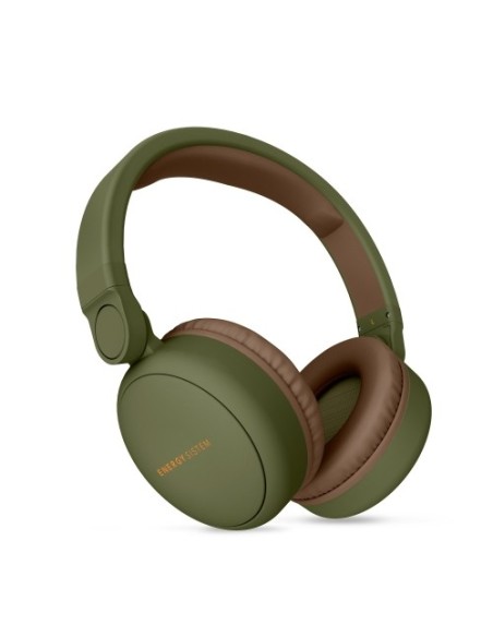 Energy Sistem 445615 auricular y casco Auriculares Diadema Conector de 3,5 mm MicroUSB Bluetooth Marrón, Verde