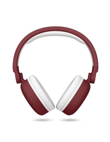Energy Sistem 445790 auricular y casco Auriculares Diadema Conector de 3,5 mm MicroUSB Bluetooth Rojo, Blanco