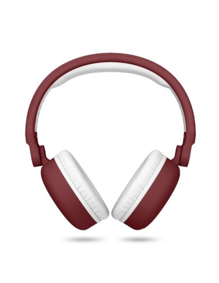 Energy Sistem 445790 auricular y casco Auriculares Diadema Conector de 3,5 mm MicroUSB Bluetooth Rojo, Blanco