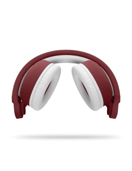 Energy Sistem 445790 auricular y casco Auriculares Diadema Conector de 3,5 mm MicroUSB Bluetooth Rojo, Blanco