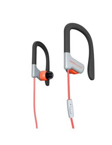 Energy Sistem 429349 auricular y casco Auriculares gancho de oreja, Dentro de oído Conector de 3,5 mm Rojo