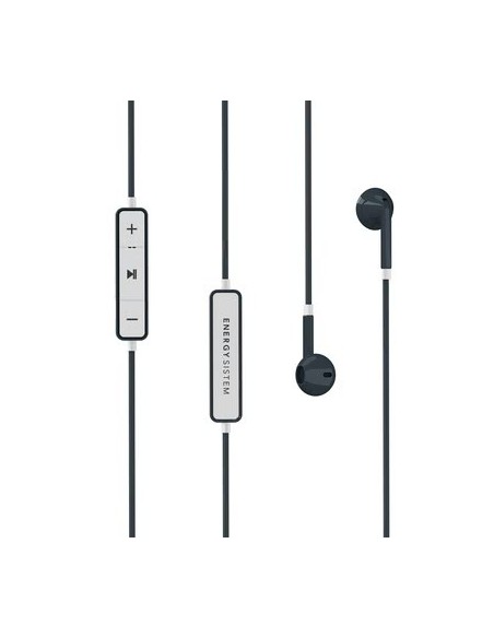 Energy Sistem Energy Earphones 1 Bluetooth Auriculares Dentro de oído MicroUSB Grafito, Blanco