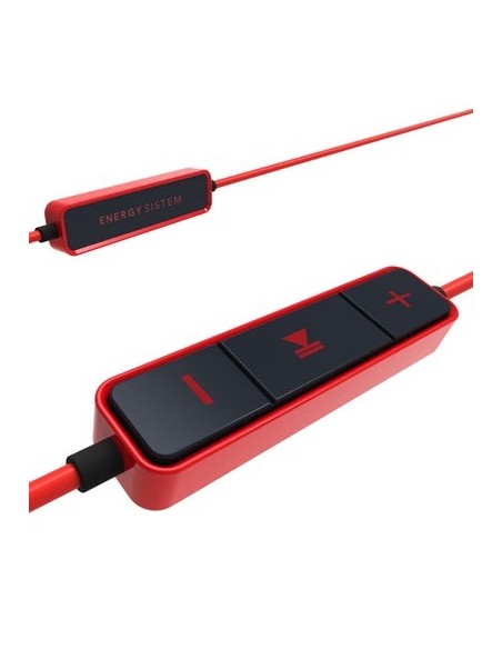 Energy Sistem Energy Earphones 1 Bluetooth Auriculares Dentro de oído MicroUSB Negro, Rojo